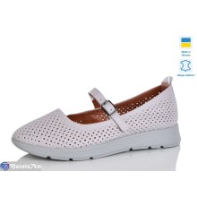 Балетки жіночі на літо (6 пар р.37-41) сірий  "LIKA"