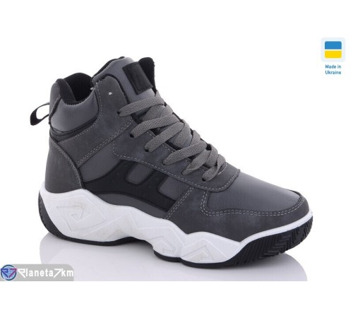 Черевики жіночі на зиму (8 пар р.36-41) сірий  "Winter"