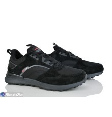 Кросівки чоловічі на весну/осінь (8 пар р.41-46) чорний  "Mirella"