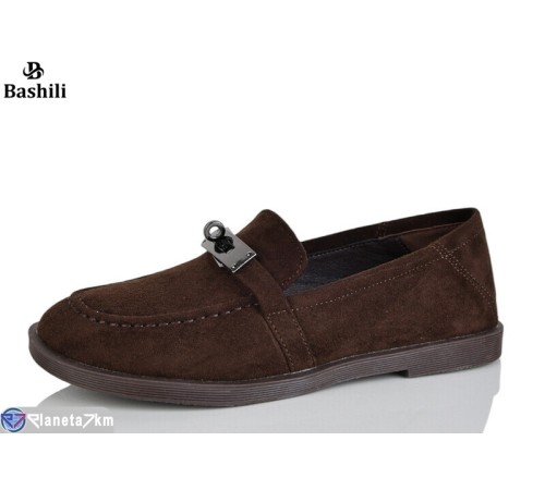 Туфлі жіночі на весну/осінь (8 пар р.36-41) коричневий  "Башили"