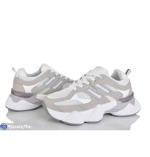 Кросівки жіночі на весну/осінь (8 пар р.36-41) сірий  "LAIFA"