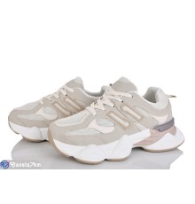 Кросівки жіночі на весну/осінь (8 пар р.36-41) бежевий  "LAIFA"