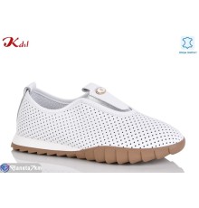 Мокасіни жіночі на літо (8 пар р.36-41) білий  "Jiulai-Kadisalun"