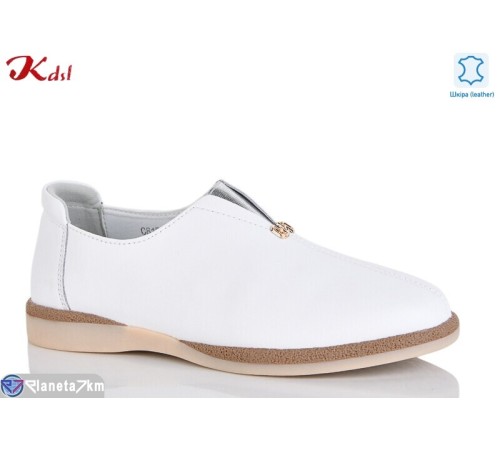 Туфлі жіночі на весну/осінь (8 пар р.36-41) білий  "Jiulai-Kadisalun"