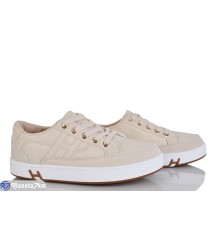 Кросівки жіночі на весну/осінь (8 пар р.36-41) бежевий  "LOREDANA"