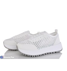 Кросівки жіночі на літо (8 пар р.36-41) білий  "LOREDANA"