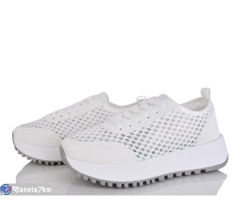 Кросівки жіночі на літо (8 пар р.36-41) білий  "LOREDANA"