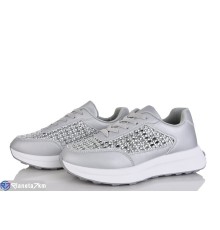 Кросівки жіночі на весну/осінь (8 пар р.36-41) сірий  "LOREDANA"