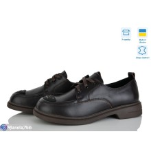 Туфлі жіночі на весну/осінь (6 пар р.36-41) коричневий  "FOX"