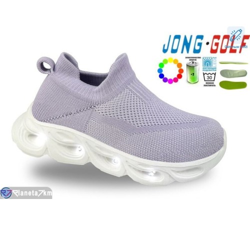 Дитячі кросівки на весну/осінь (8 пар р.26-31) фіолетовий  "STRONGO"