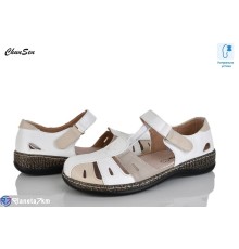 Босоніжки жіночі на літо (8 пар р.37-42) білий  "Chunsen"