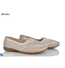 Туфлі жіночі на літо (8 пар р.37-42) бежевий  "Chunsen"