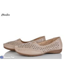 Туфлі жіночі на літо (8 пар р.37-42) коричневий  "Chunsen"