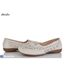 Туфлі жіночі на літо (8 пар р.37-42) бежевий  "Chunsen"