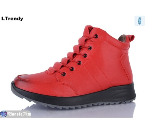 Черевики жіночі на весну/осінь (8 пар р.36-41) червоний  "Trendy"