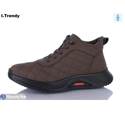 Черевики жіночі на весну/осінь (8 пар р.36-41) коричневий  "Trendy"