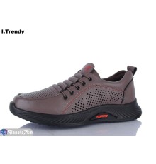 Кросівки жіночі на літо (8 пар р.36-41) коричневий  "Trendy"