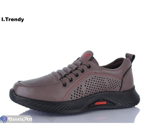 Кросівки жіночі на літо (8 пар р.36-41) коричневий  "Trendy"