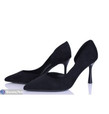 Туфлі жіночі на весну/осінь (6 пар р.36-40) чорний  "LOREDANA"