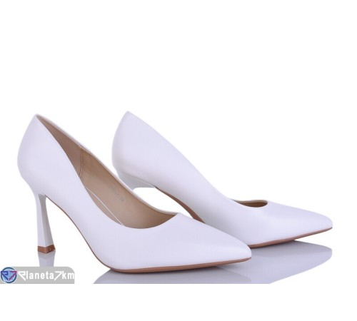 Туфлі жіночі на весну/осінь (6 пар р.36-40) білий  "LOREDANA"