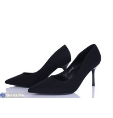 Туфлі жіночі на весну/осінь (6 пар р.36-40) чорний  "LOREDANA"