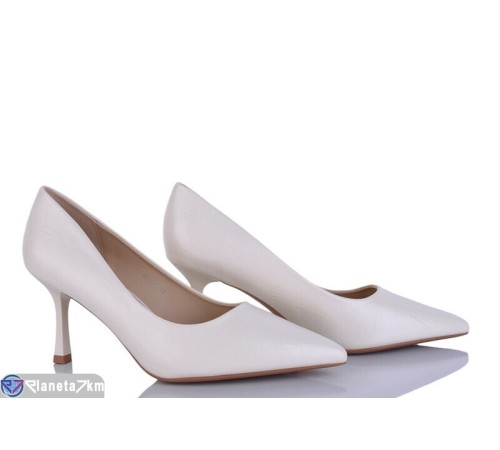 Туфлі жіночі на весну/осінь (6 пар р.36-40) бежевий  "LOREDANA"