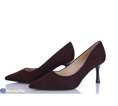 Туфлі жіночі на весну/осінь (6 пар р.36-40) коричневий  "LOREDANA"