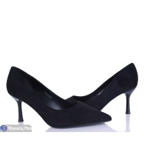 Туфлі жіночі на весну/осінь (6 пар р.36-40) чорний  "LOREDANA"