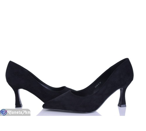 Туфлі жіночі на весну/осінь (6 пар р.36-40) чорний  "LOREDANA"