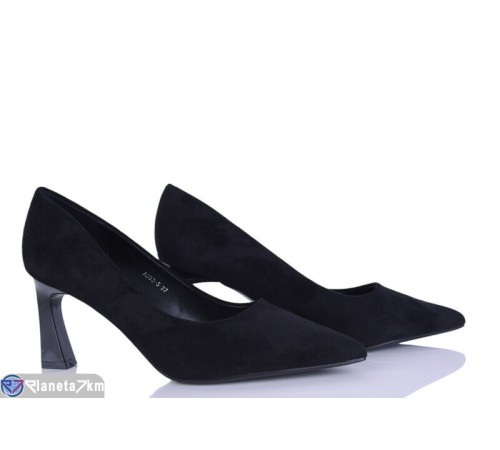 Туфлі жіночі на весну/осінь (6 пар р.36-40) чорний  "LOREDANA"