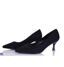 Туфлі жіночі на весну/осінь (6 пар р.36-40) чорний  "LOREDANA"