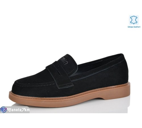 Туфлі жіночі на весну/осінь (8 пар р.37-41) чорний  "LIMPO"