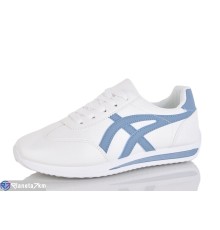 Кросівки жіночі на весну/осінь (8 пар р.37-41) білий  "LIMPO"