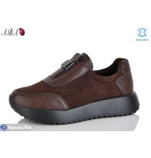 Кросівки жіночі на весну/осінь (8 пар р.37-41) коричневий  "Aba"