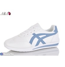 Кросівки жіночі на весну/осінь (8 пар р.37-41) білий  "Aba"