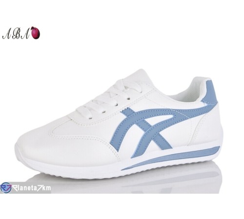 Кросівки жіночі на весну/осінь (8 пар р.37-41) білий  "Aba"