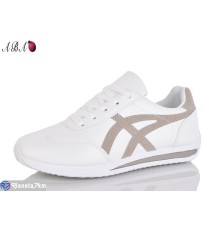 Кросівки жіночі на весну/осінь (8 пар р.37-41) білий  "Aba"