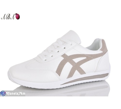 Кросівки жіночі на весну/осінь (8 пар р.37-41) білий  "Aba"