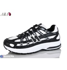 Кросівки жіночі на весну/осінь (8 пар р.37-41) чорний  "Aba"