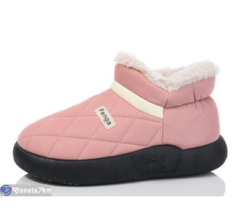 Тапки жіночі на зиму (8 пар р.36-41) рожевий  "Kalabok"