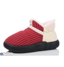 Тапки жіночі на зиму (8 пар р.36-41) бордовий  "Kalabok"
