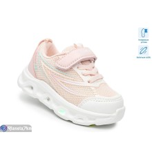 Дитячі кросівки на весну/осінь (8 пар р.21-26) рожевий  "TOMMY"