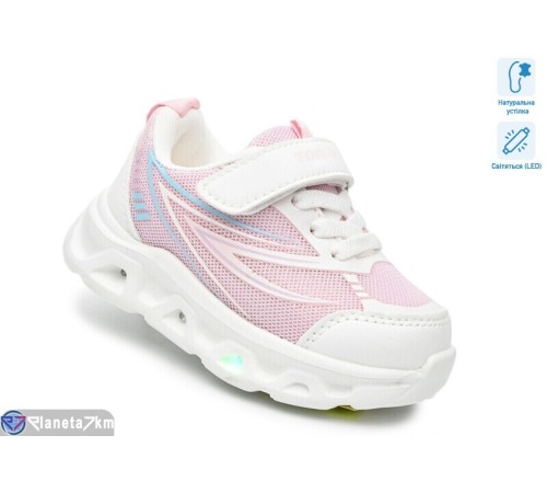 Дитячі кросівки на весну/осінь (8 пар р.21-26) рожевий  "TOMMY"