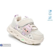 Дитячі кросівки на весну/осінь (8 пар р.21-26) бежевий  "TOMMY"