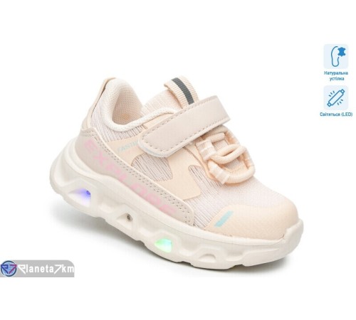 Дитячі кросівки на весну/осінь (8 пар р.21-26) рожевий  "TOMMY"