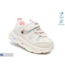 Дитячі кросівки на весну/осінь (8 пар р.21-26) бежевий  "TOMMY"