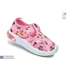 Тапки дитячі на весну/осінь (12 пар р.22-27) рожевий  "TOMMY"