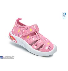 Тапки дитячі на весну/осінь (12 пар р.22-27) рожевий  "TOMMY"