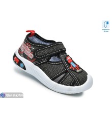 Тапки дитячі на весну/осінь (12 пар р.22-27) чорний  "TOMMY"