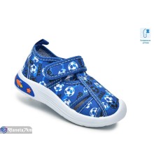 Тапки дитячі на весну/осінь (12 пар р.22-27) синій  "TOMMY"